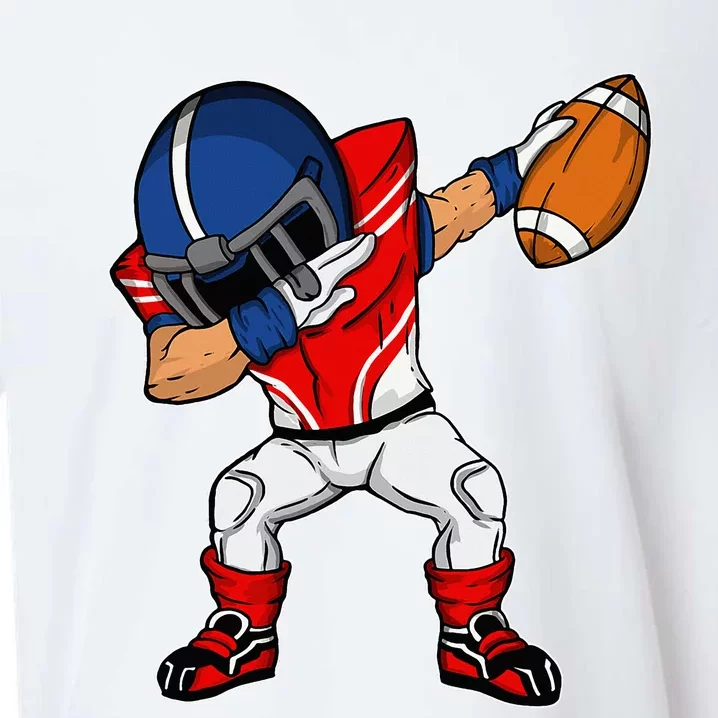 Dabbing Football Player American Football Season Dab Dance Sueded Cloud Jersey T-Shirt