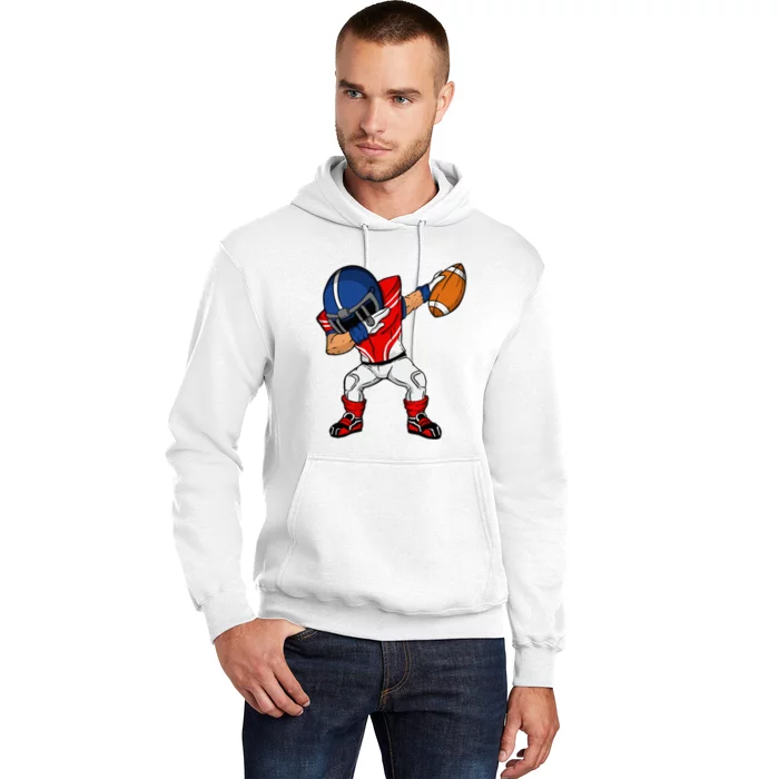 Dabbing Football Player American Football Season Dab Dance Hoodie