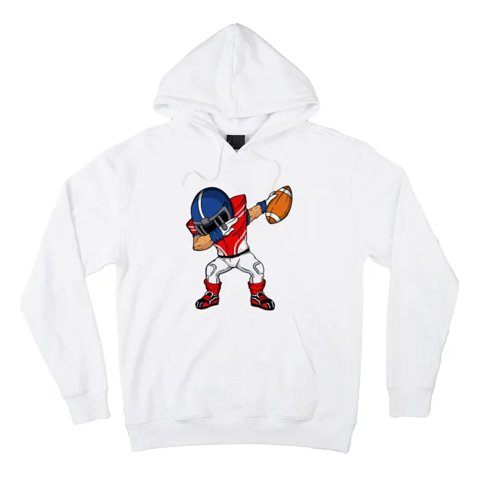 Dabbing Football Player American Football Season Dab Dance Hoodie