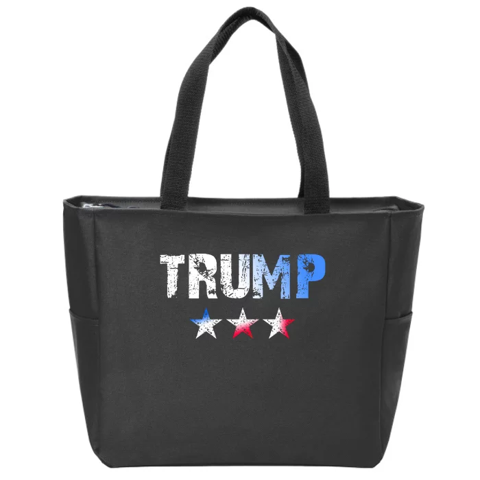 Designed For People Who Like Donald Trump Zip Tote Bag