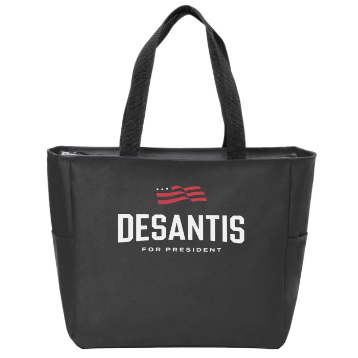 Desantis For President 2024 Zip Tote Bag