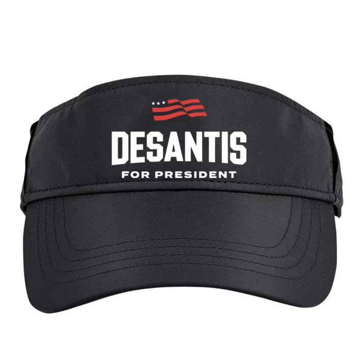 Desantis For President 2024 Adult Drive Performance Visor