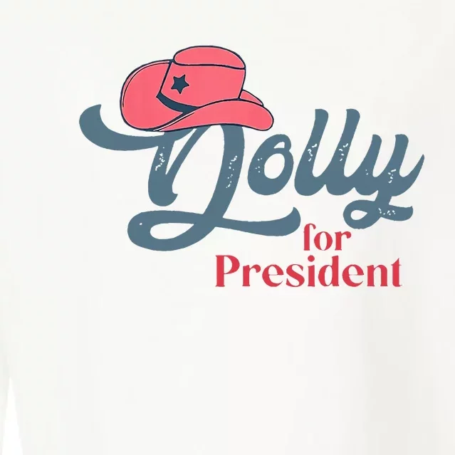 Dolly For President Cropped Pullover Crew