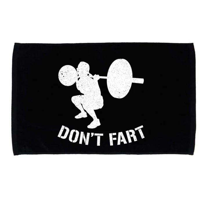 Don't Fart Power Weight Lifters Gym Bodybuilding Cute Gift Microfiber Hand Towel