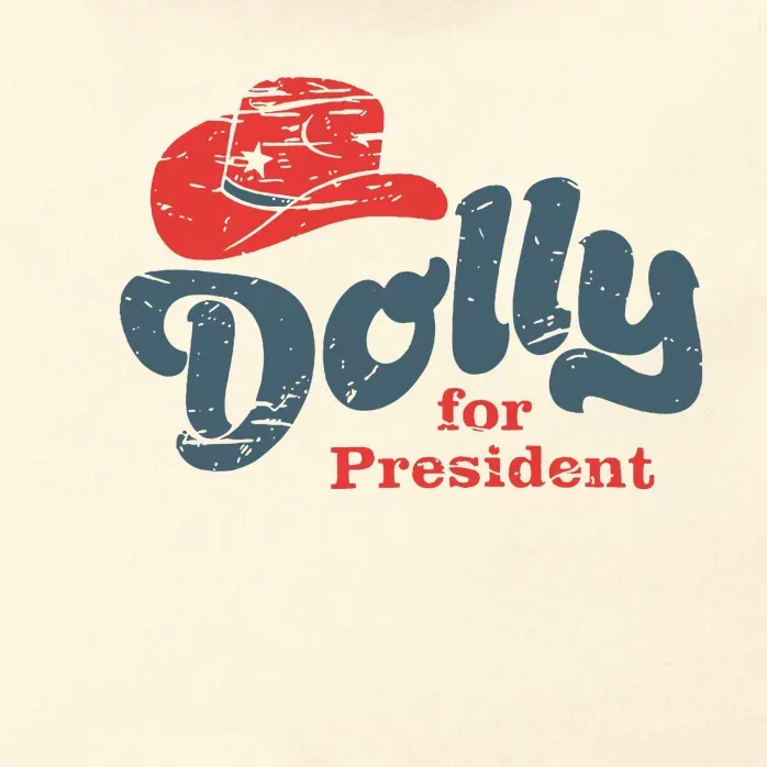 Dolly For President Zip Tote Bag