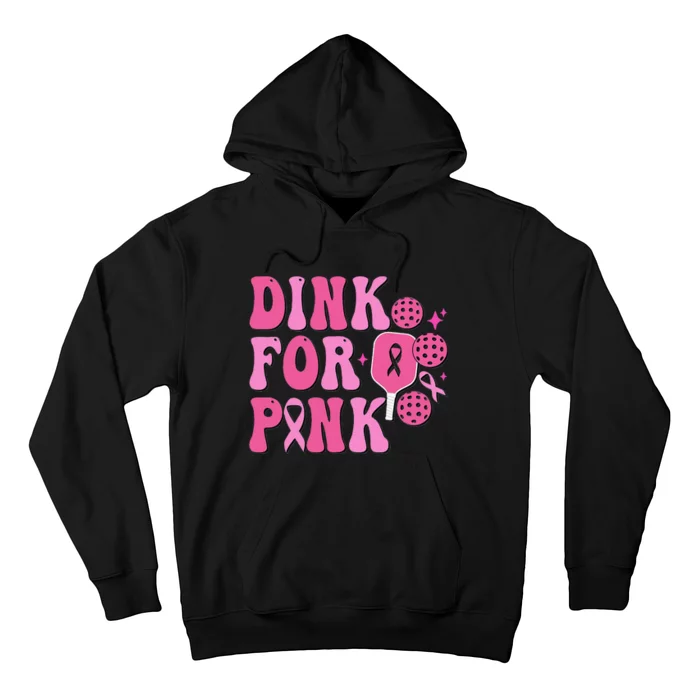 Dink For P.Ink Breast Cancer Awareness Pickleball Ribbon Gift Hoodie