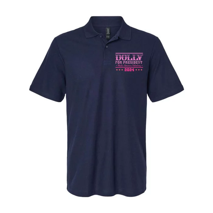 Dolly For President Personalized Dolly First Name Softstyle Adult Sport Polo