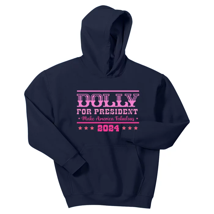 Dolly For President Personalized Dolly First Name Kids Hoodie