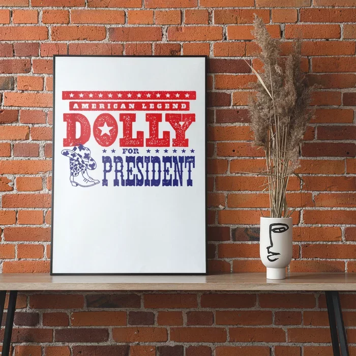 Dolly For President Personalized Dolly First Name America 2024 Poster