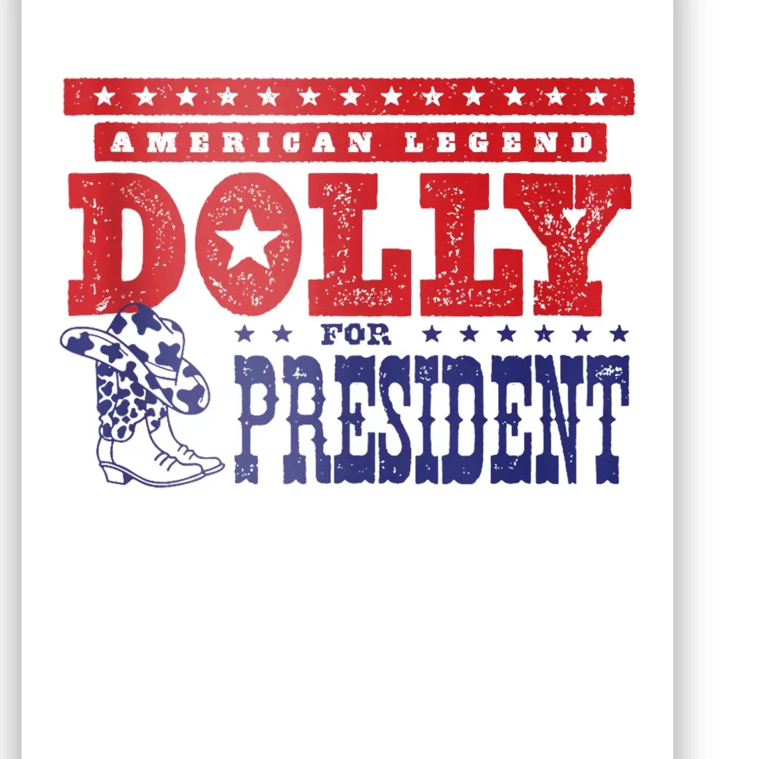 Dolly For President Personalized Dolly First Name America 2024 Poster