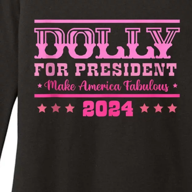 Dolly For President Personalized Dolly First Name Womens CVC Long Sleeve Shirt