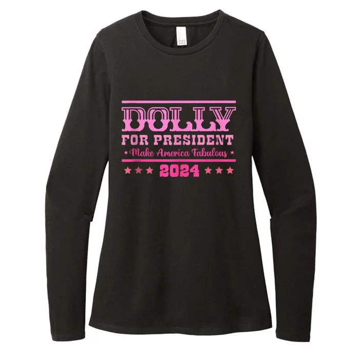 Dolly For President Personalized Dolly First Name Womens CVC Long Sleeve Shirt