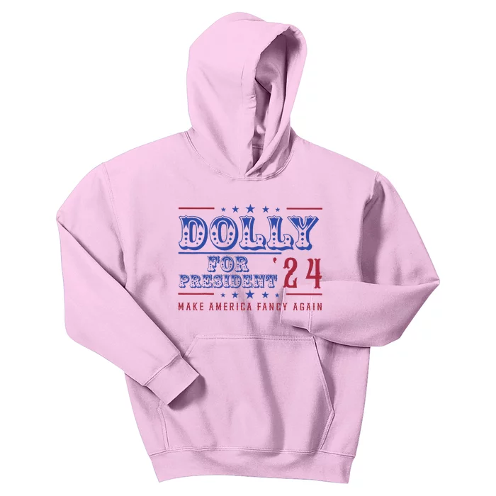 Dolly For President Personalized Dolly First Name Kids Hoodie