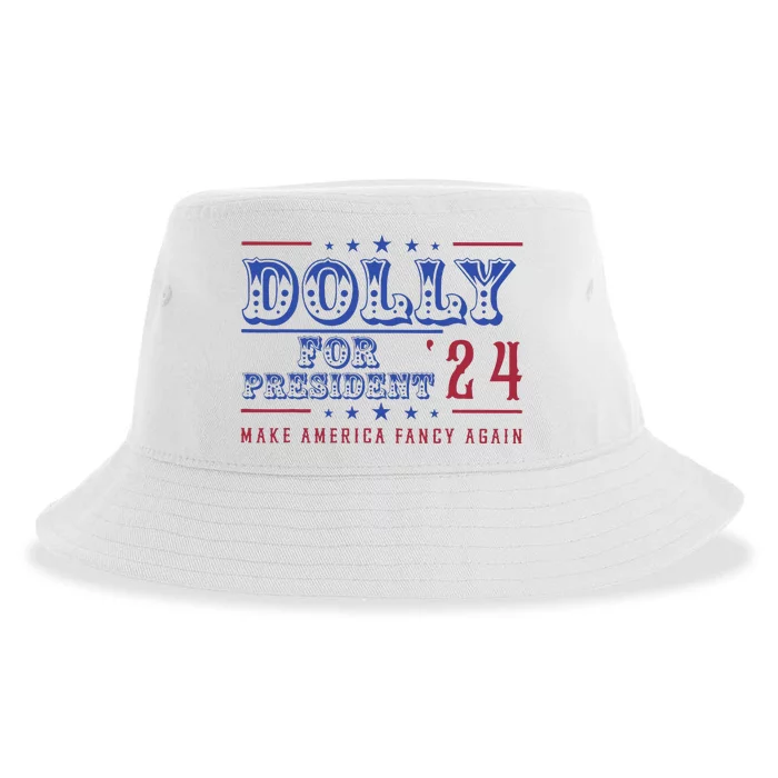 Dolly For President Personalized Dolly First Name Sustainable Bucket Hat