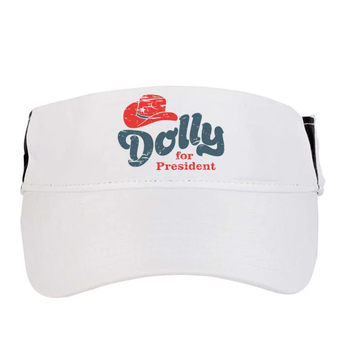 Dolly For President Adult Drive Performance Visor