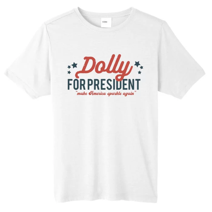 Dolly For President Personalized Dolly First Name Birthday ChromaSoft Performance T-Shirt