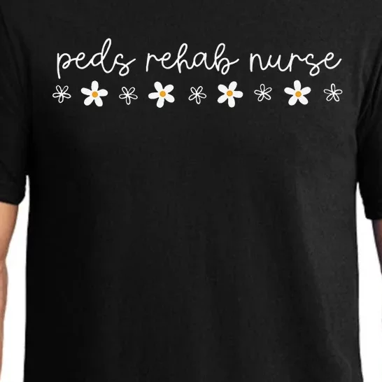 Daisy Flower Peds Rehab Nurse Pediatric Rehabilitation Nurse Pajama Set