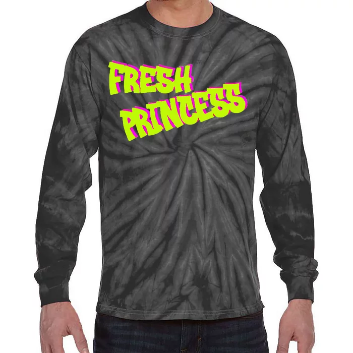 Designed Fresh Princess Trendy & Classic Tie-Dye Long Sleeve Shirt