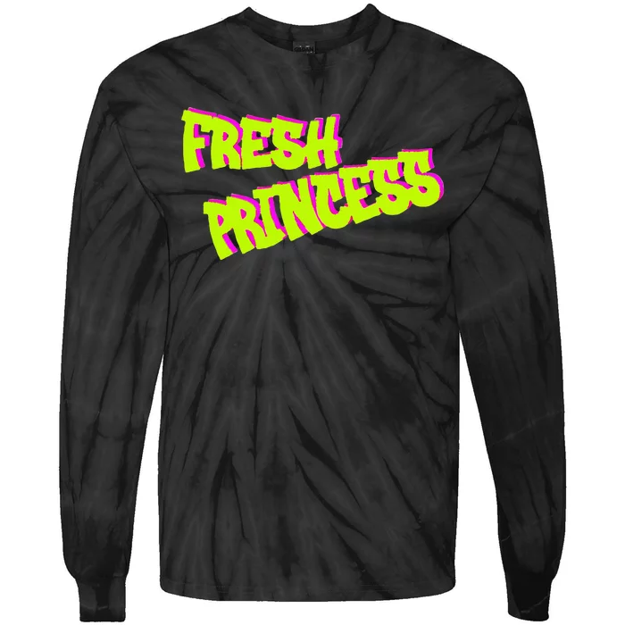 Designed Fresh Princess Trendy & Classic Tie-Dye Long Sleeve Shirt