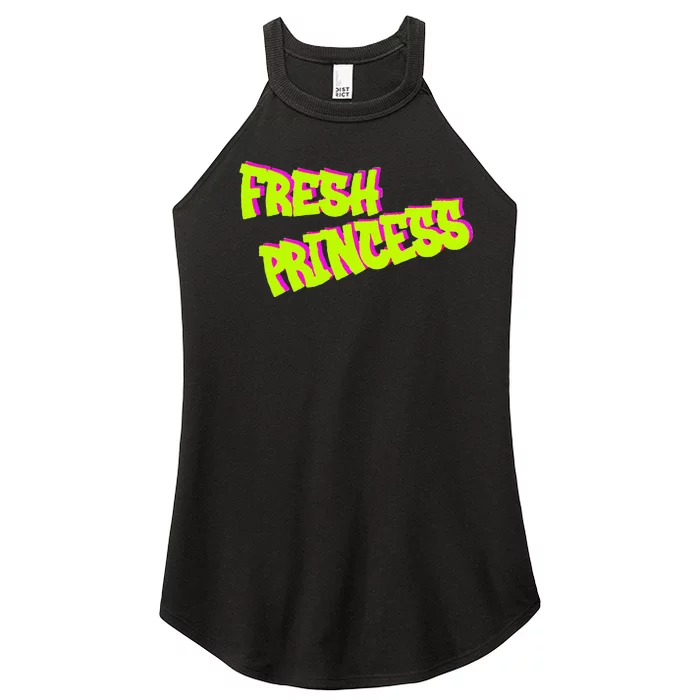 Designed Fresh Princess Trendy & Classic Women’s Perfect Tri Rocker Tank