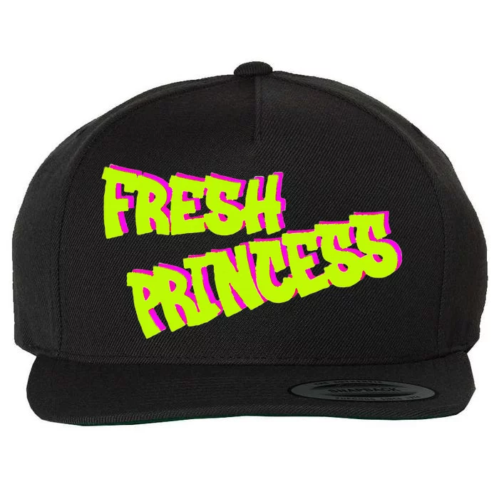 Designed Fresh Princess Trendy & Classic Wool Snapback Cap