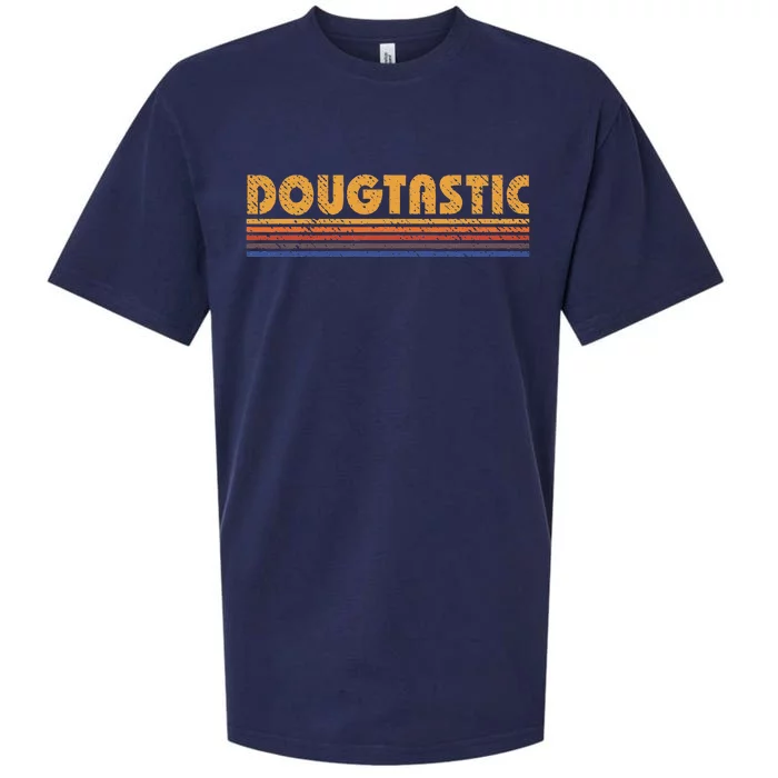 Dougtastic Funny Retro First Name Doug Sueded Cloud Jersey T-Shirt