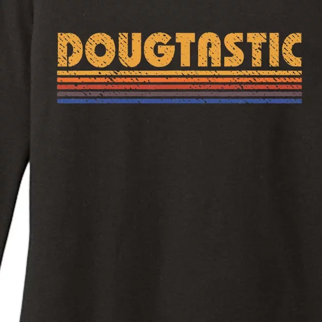 Dougtastic Funny Retro First Name Doug Womens CVC Long Sleeve Shirt