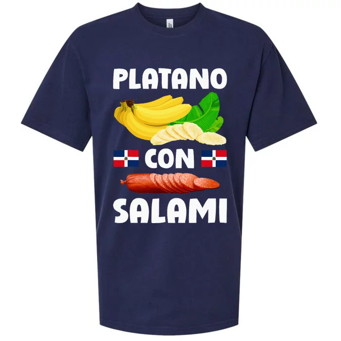 Dominicana Flag Rd Dominican Republic Food Mangu Plantain Sueded Cloud Jersey T-Shirt