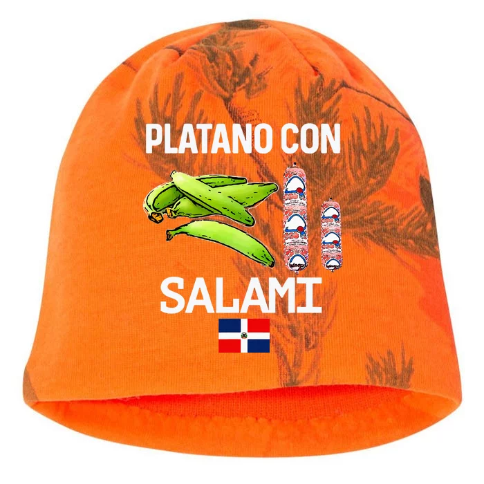 Dominicana Flag Rd Dominican Republic Food Mangu Plantain Kati - Camo Knit Beanie