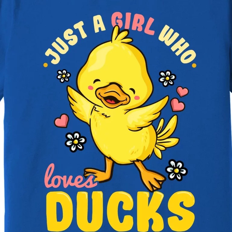 Ducks Funny Rubber Duck Gift Premium T-Shirt