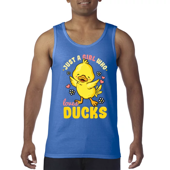 Ducks Funny Rubber Duck Gift Tank Top