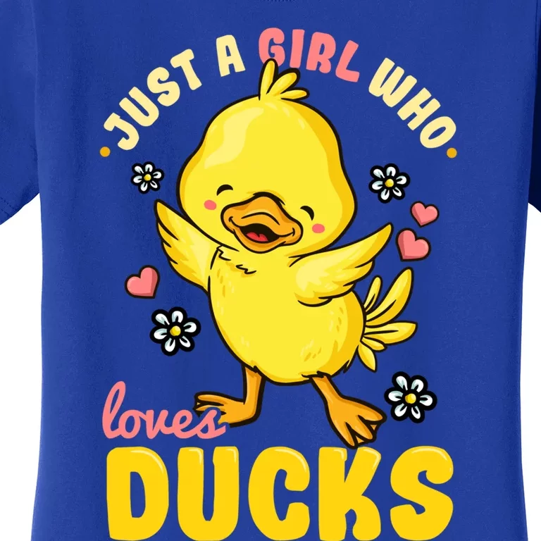 Ducks Funny Rubber Duck Gift Women's T-Shirt