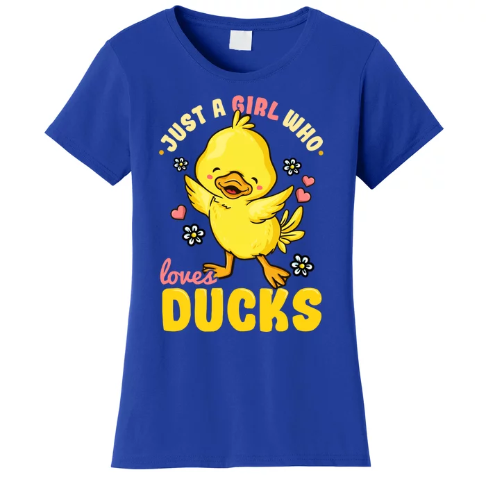 Ducks Funny Rubber Duck Gift Women's T-Shirt