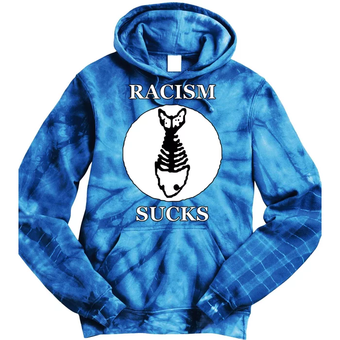 Diplo Fuck Racism Fishbone Tie Dye Hoodie