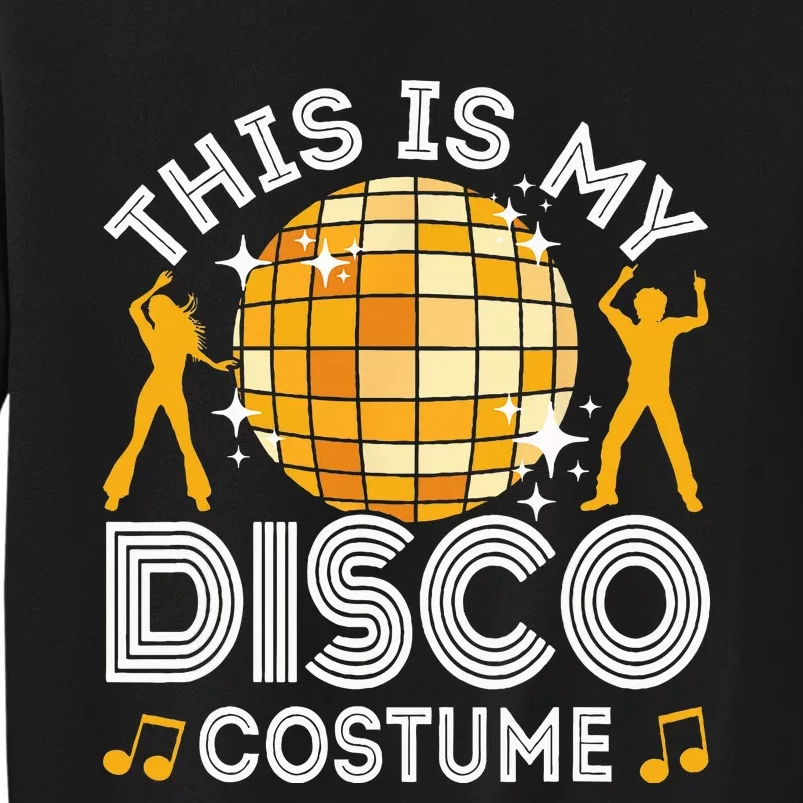 Disco Fever: Retro Party Costume for Halloween Sweatshirt