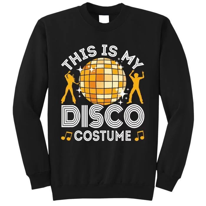 Disco Fever: Retro Party Costume for Halloween Sweatshirt