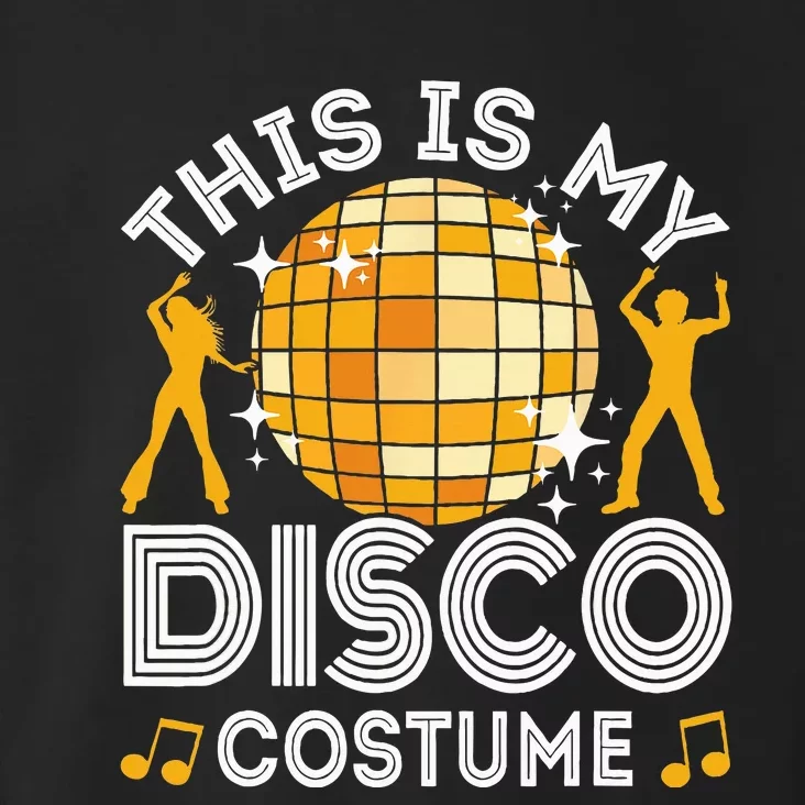 Disco Fever: Retro Party Costume for Halloween Toddler Hoodie