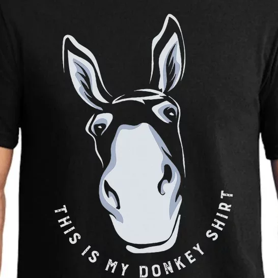 Donkey Funny Saying Cute Mule Farm Animal Pajama Set