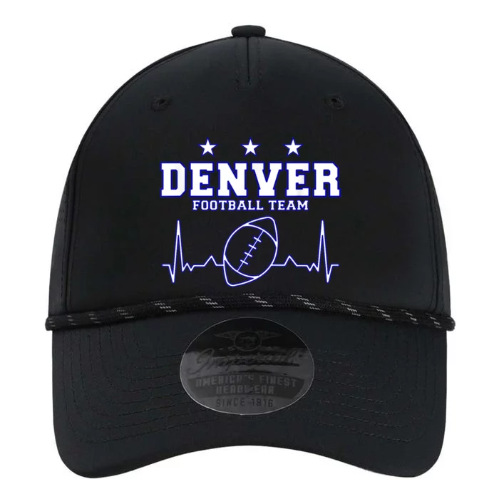 Denver Football Shirt I Football Tshirt I Colorado Bronco Performance The Dyno Cap