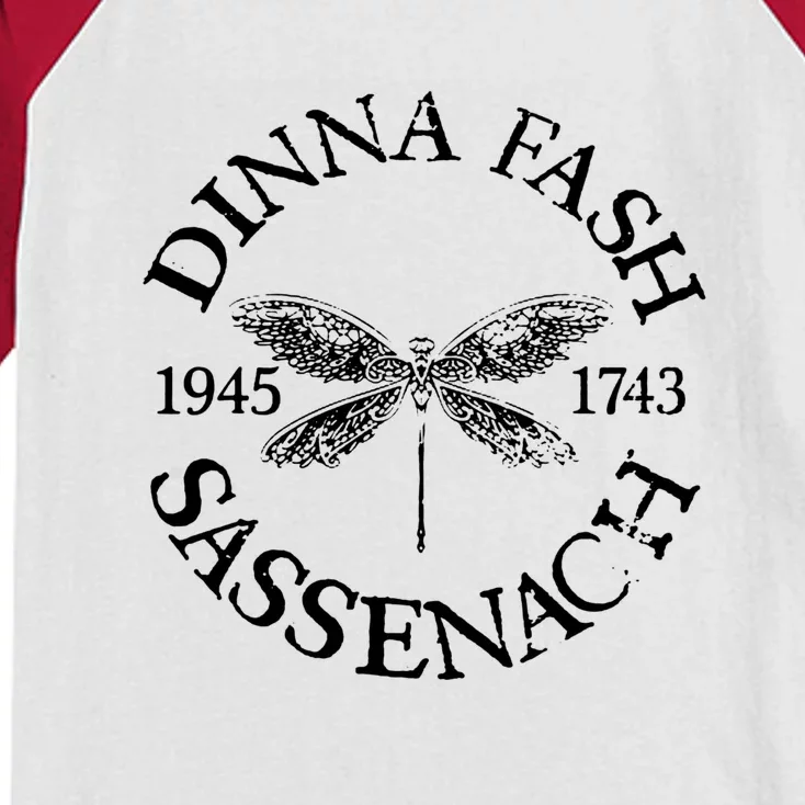 Dinna Fash Sassenach Kids Colorblock Raglan Jersey