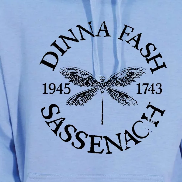 Dinna Fash Sassenach Unisex Surf Hoodie