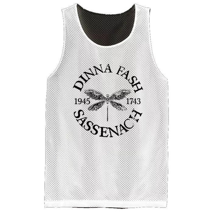 Dinna Fash Sassenach Mesh Reversible Basketball Jersey Tank