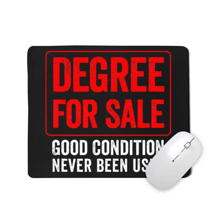 Degree For Sale Good Condition Never Been Used Mousepad