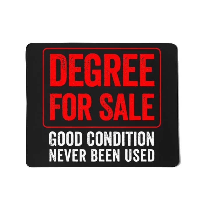 Degree For Sale Good Condition Never Been Used Mousepad