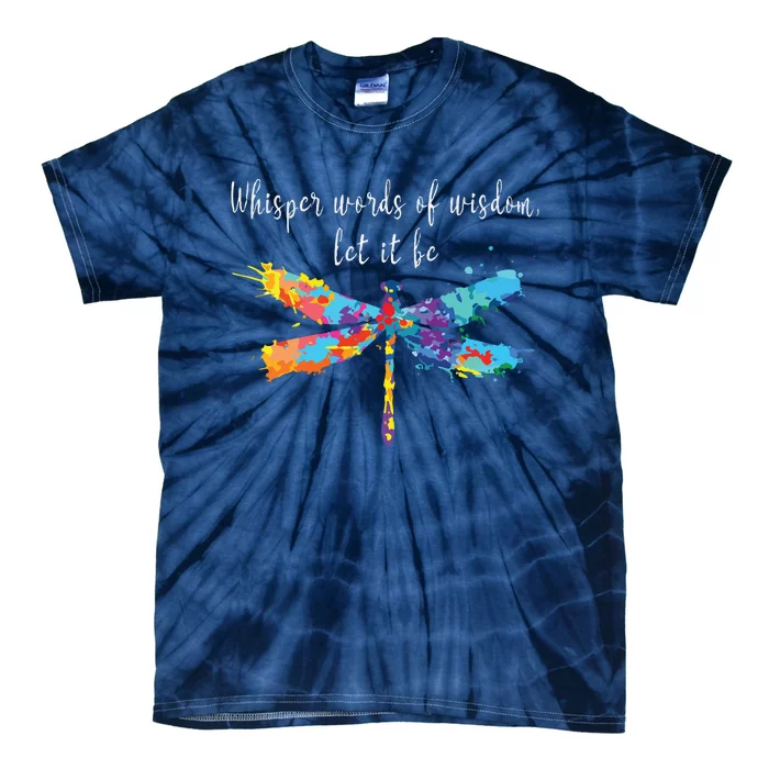 Dragonfly For Spiritual Faith Dragonflies Lovers VNeck Tie-Dye T-Shirt