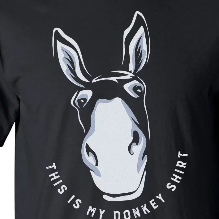 Donkey Funny Saying Cute Mule Farm Animal Tall T-Shirt