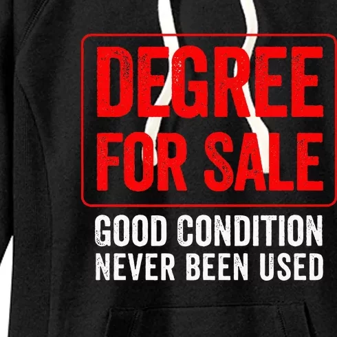 Degree For Sale Good Condition Never Been Used Women's Fleece Hoodie