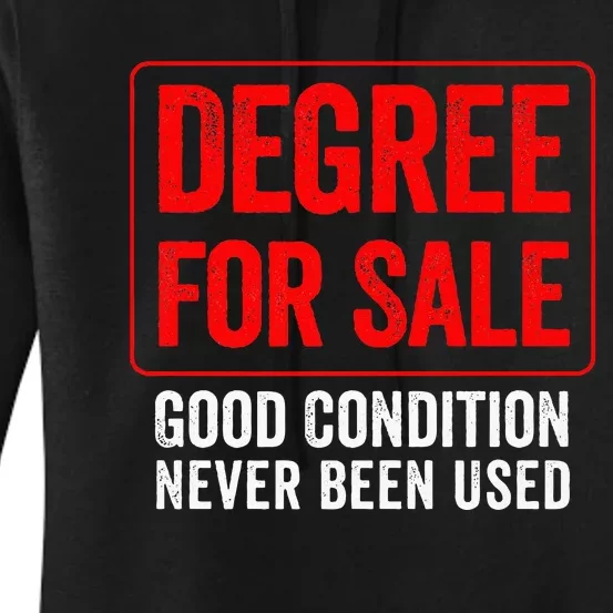 Degree For Sale Good Condition Never Been Used Women's Pullover Hoodie