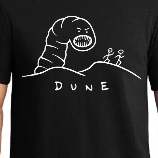 Dune Funny Sandworm Pajama Set