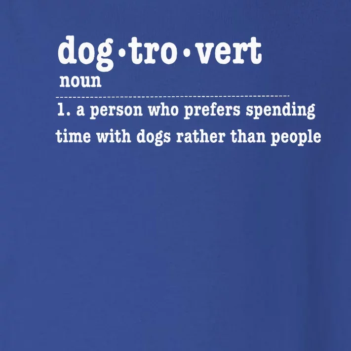 Dogtrovert Funny Sarcastic Dog Lover Toddler Long Sleeve Shirt